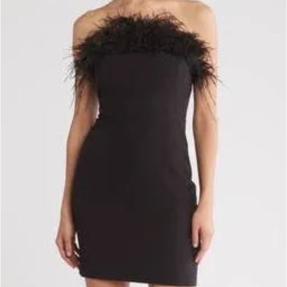NWT SAM EDELMAN STRAPLESS BLACK DRESS